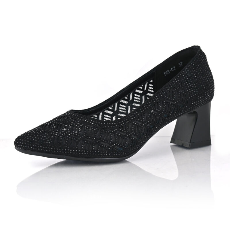נעלי עקב Pinecrest בצבע שחור